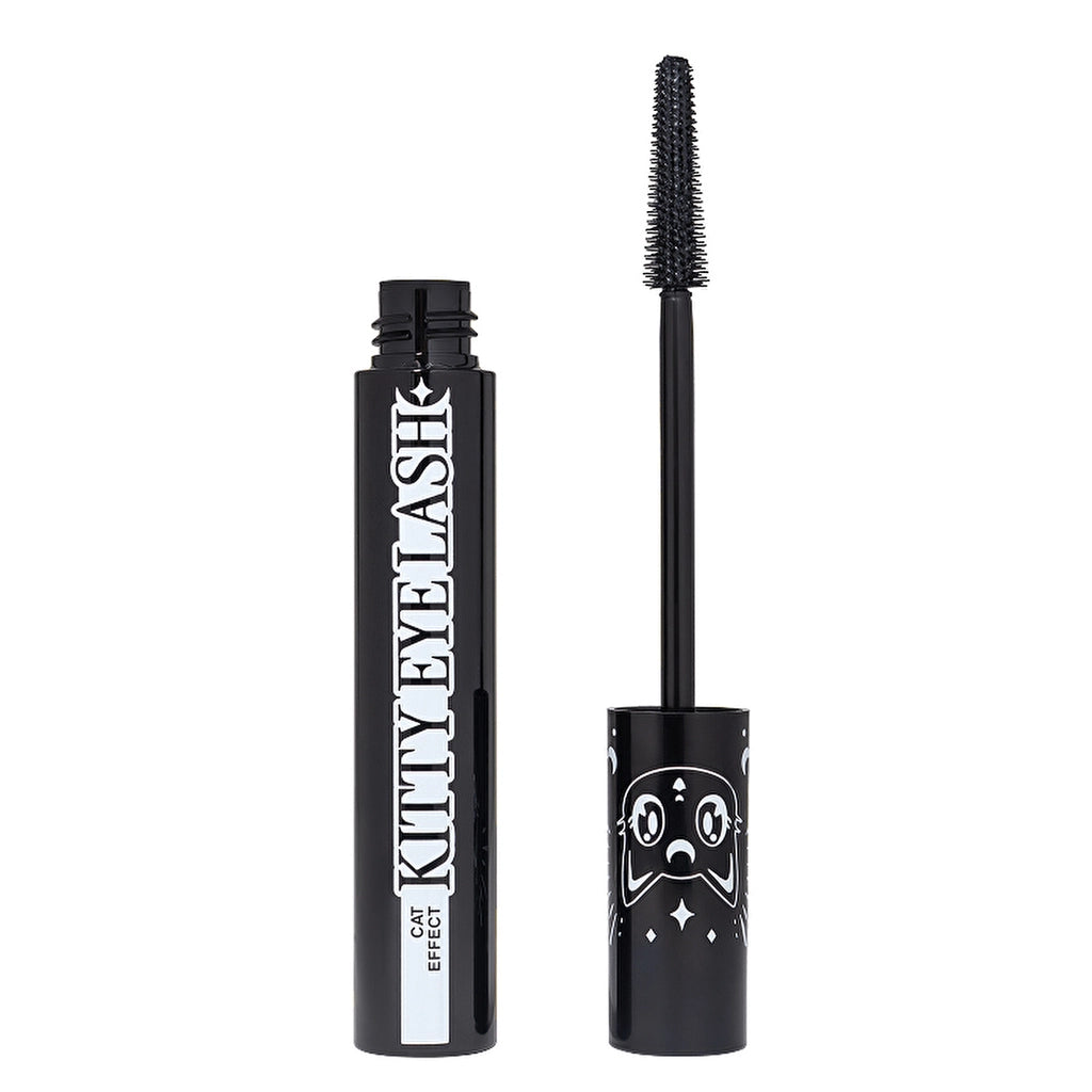 Beauty Bomb Mascara Kitty Eye Lash 01 Black - Curling Mascara for Cat-Eye Effect