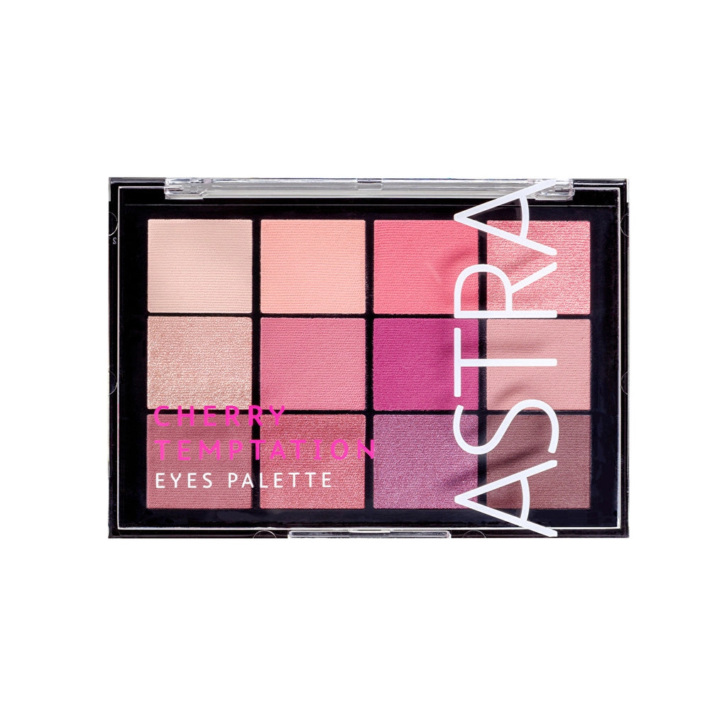 Astra 12-Piece Eyeshadow Palette Cherry Temptation