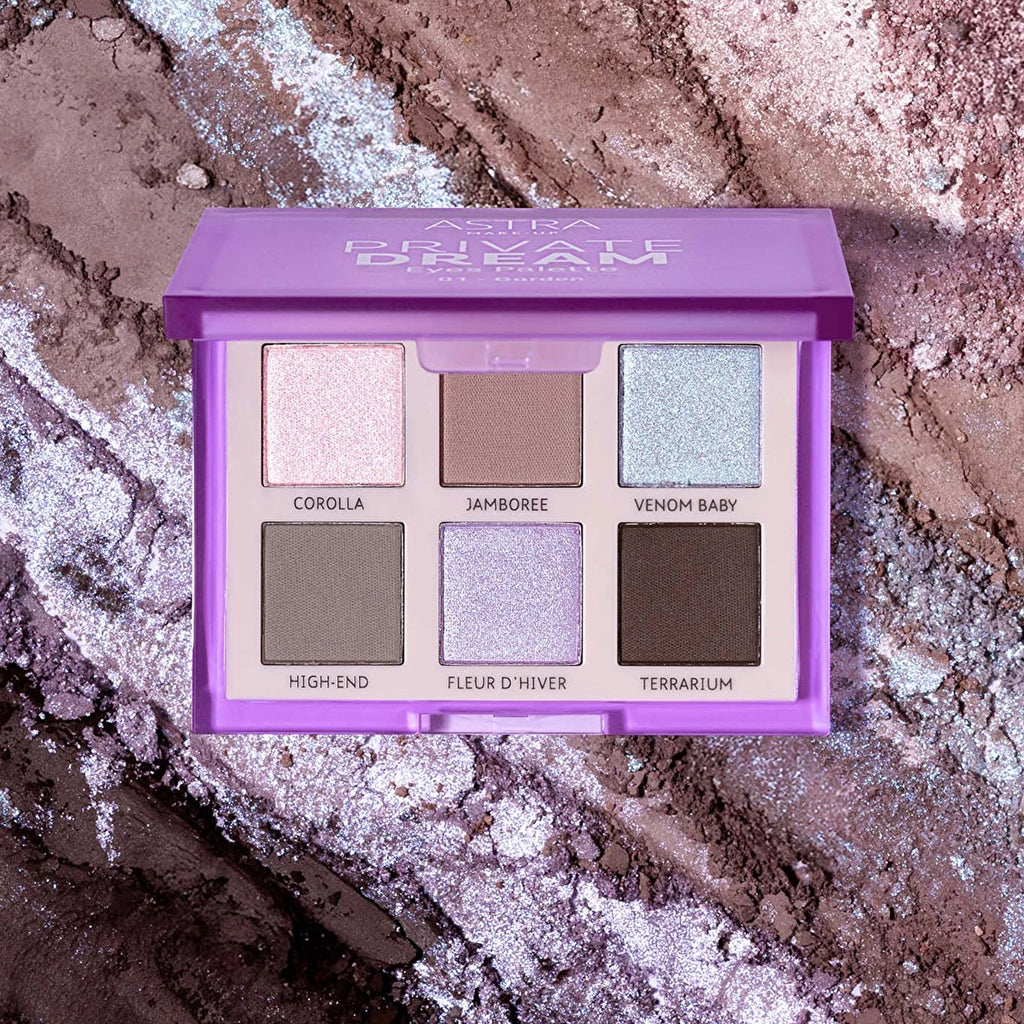 Astra Private Dream 6-Piece Eyeshadow Palette 01 Garden