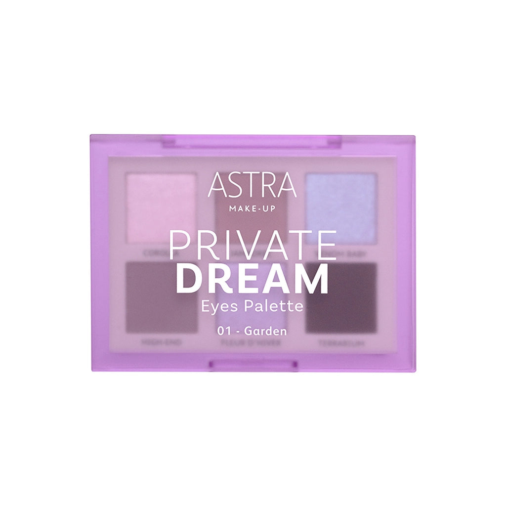 Astra Private Dream 6-Piece Eyeshadow Palette 01 Garden