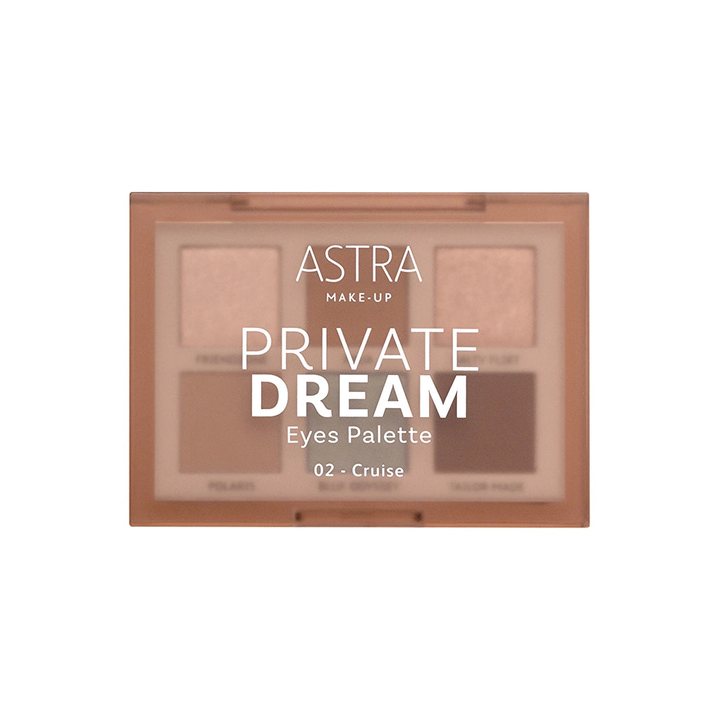 Astra Private Dream 6-Piece Eyeshadow Palette 02 Cruise