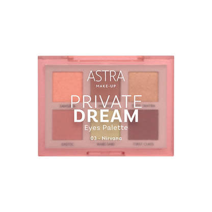 Astra Private Dream 6-Piece Eyeshadow Palette 01 Garden
