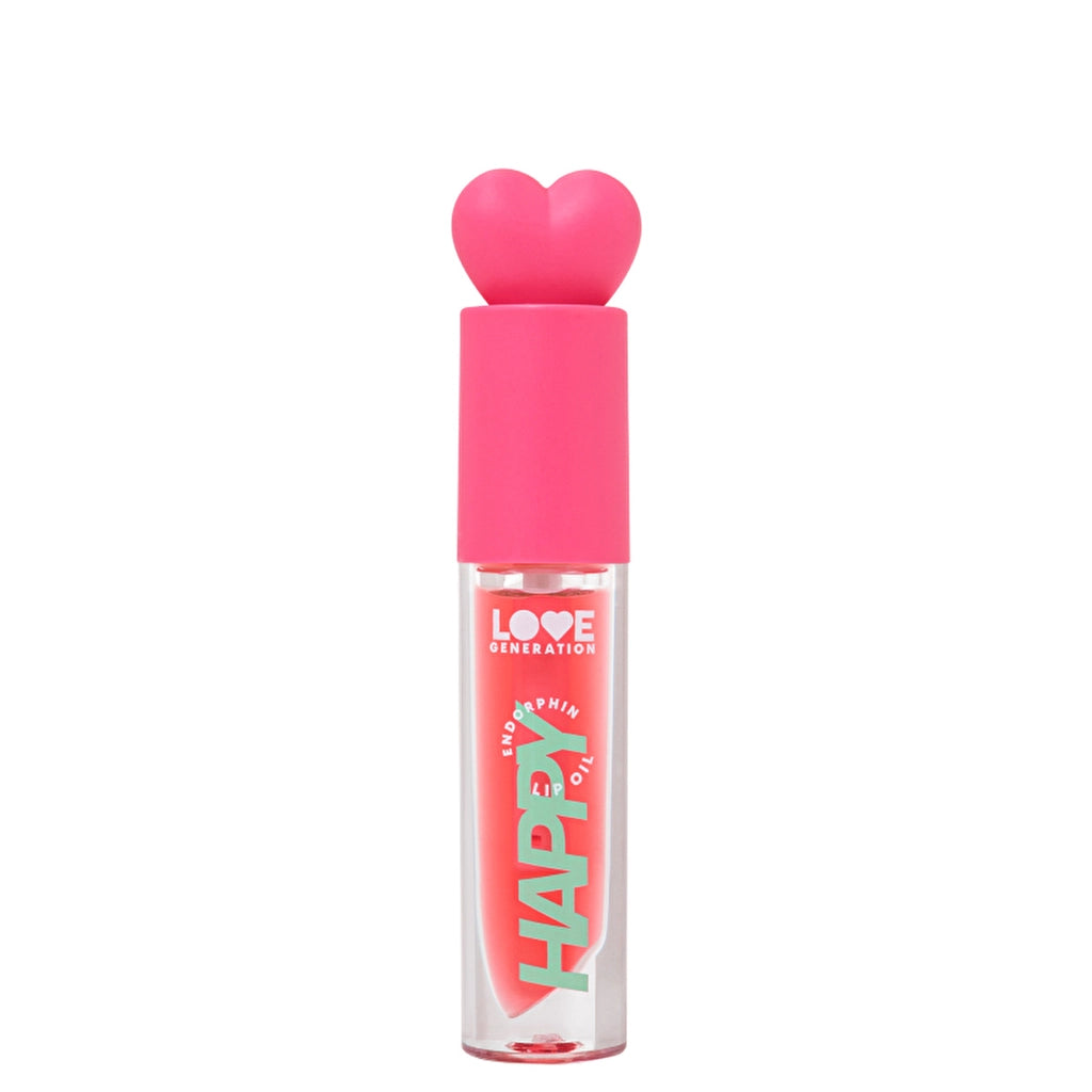 Love Generation Lip Oil Be Happy 02 Yellow - Nourishing Lip Oil with Glossy Finish
