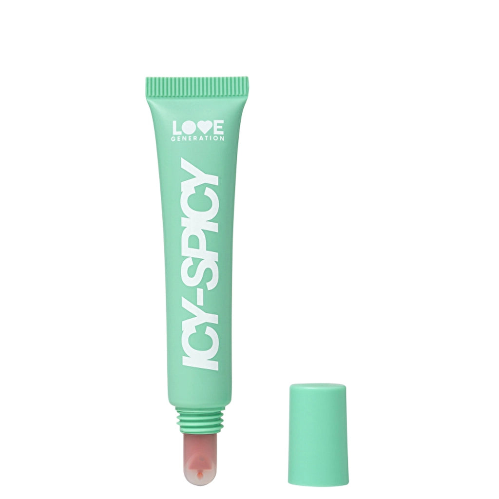 Love Generation Plump Lip Gloss Icy-Spicy 01 Jules - Cooling Lip Plumper with Glossy Finish