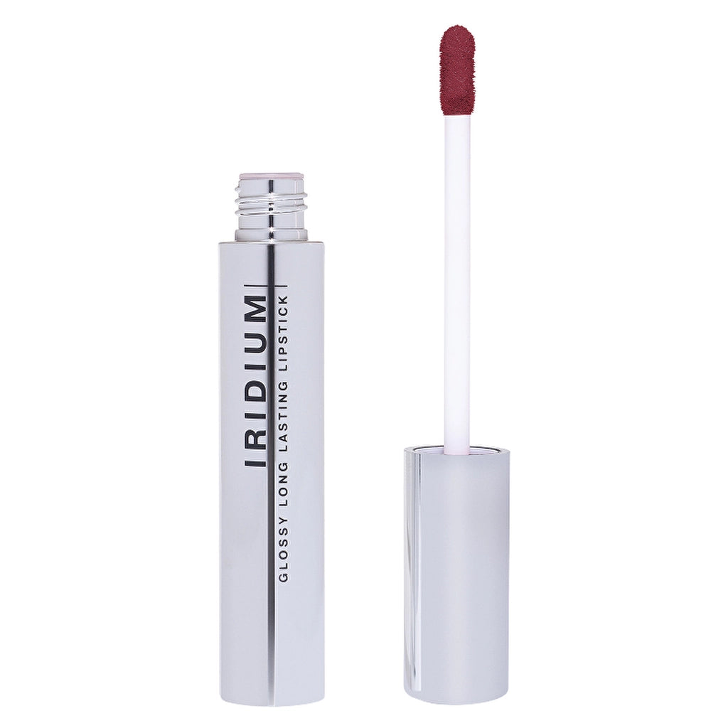 Influence Beauty Glossy Long Lasting Lipstick Iridium 04 Plum - High-Shine Long-Wear Lipstick