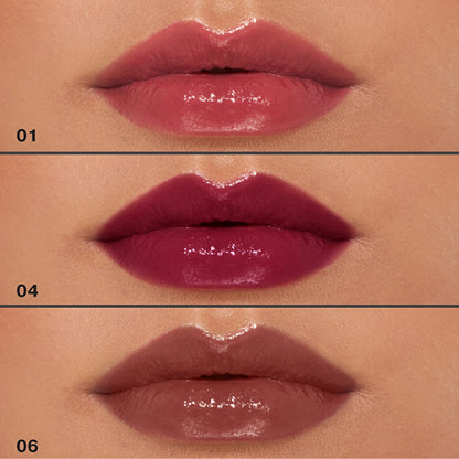 Influence Beauty Glossy Long Lasting Lipstick Iridium 04 Plum - High-Shine Long-Wear Lipstick
