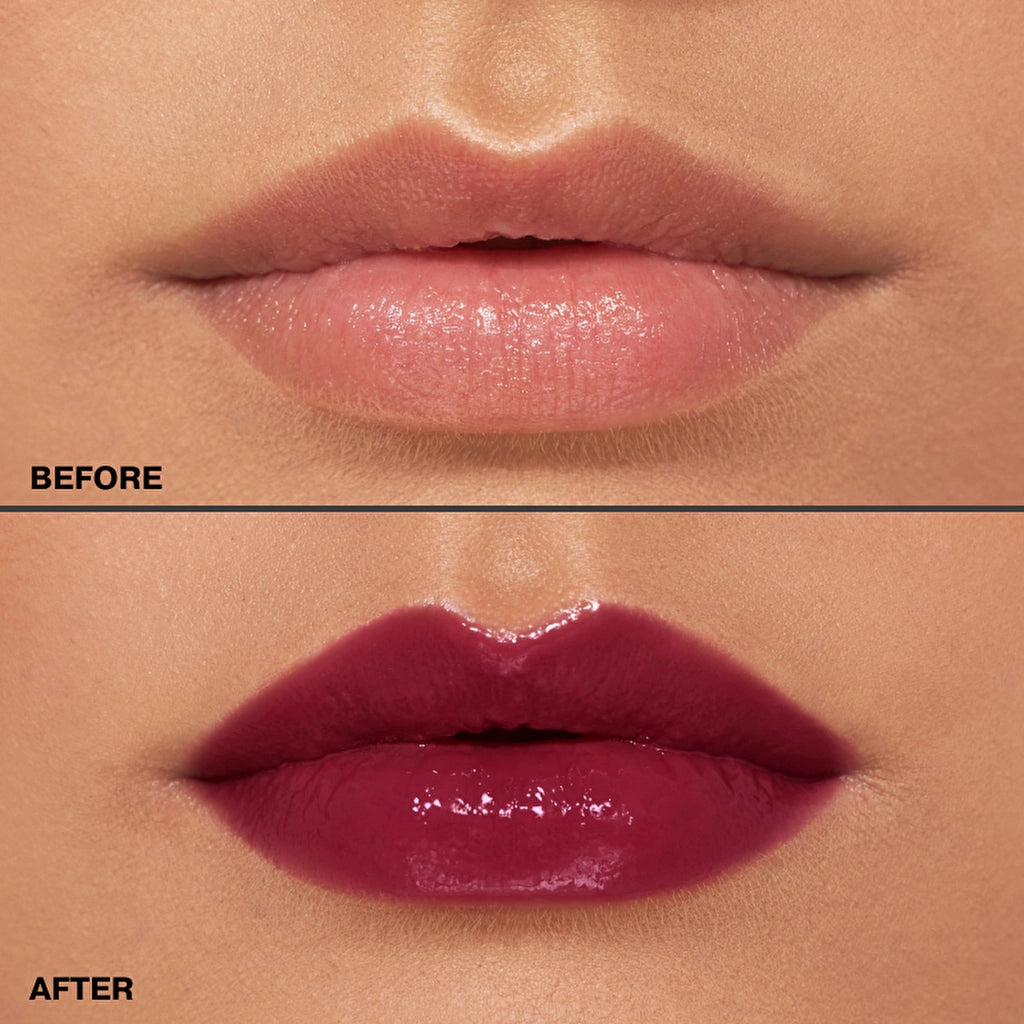 Influence Beauty Glossy Long Lasting Lipstick Iridium 04 Plum - High-Shine Long-Wear Lipstick