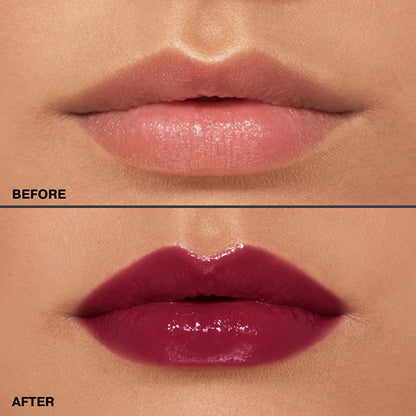 Influence Beauty Glossy Long Lasting Lipstick Iridium 04 Plum - High-Shine Long-Wear Lipstick