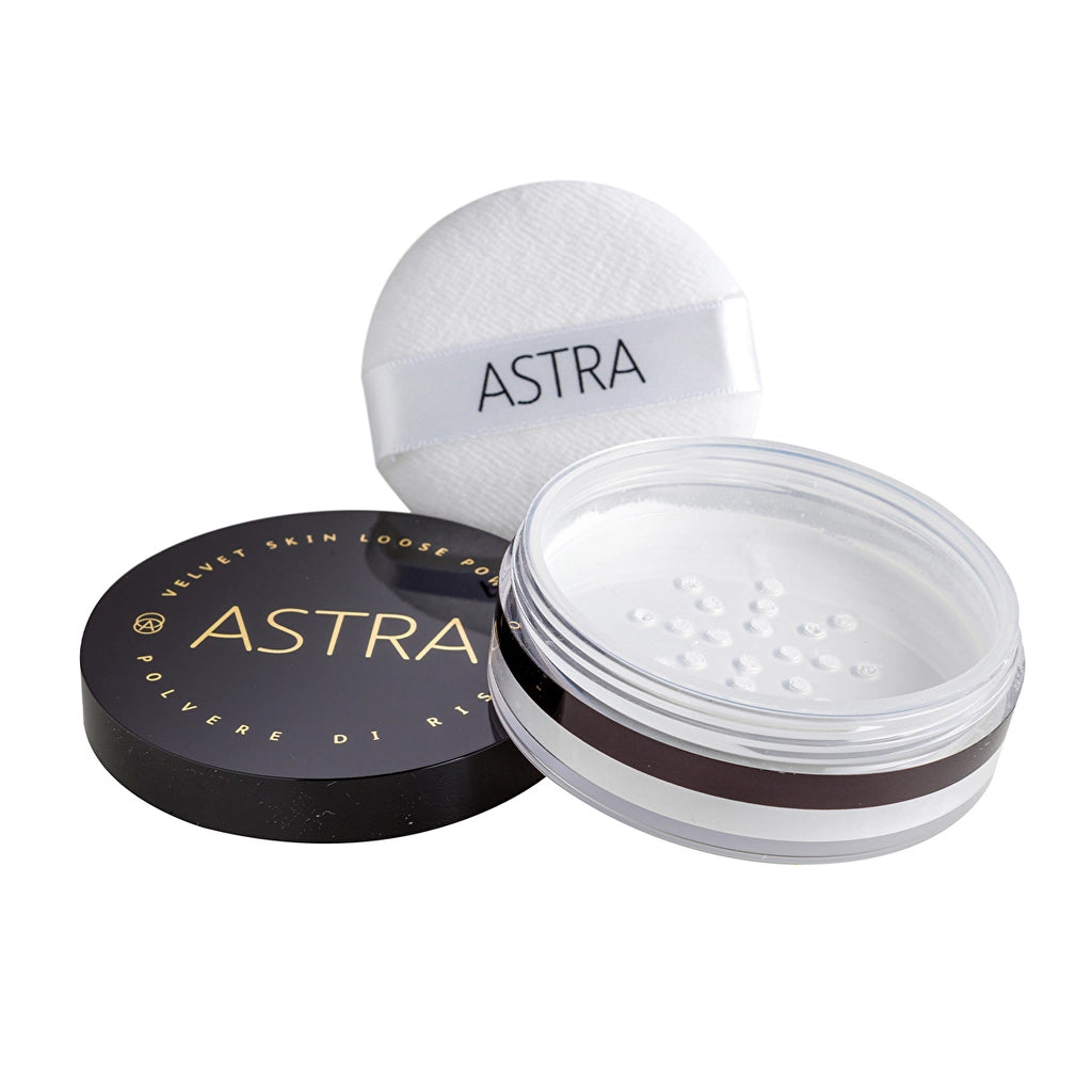 Astra Velvet Skin Loose Powder Powder Porcelain