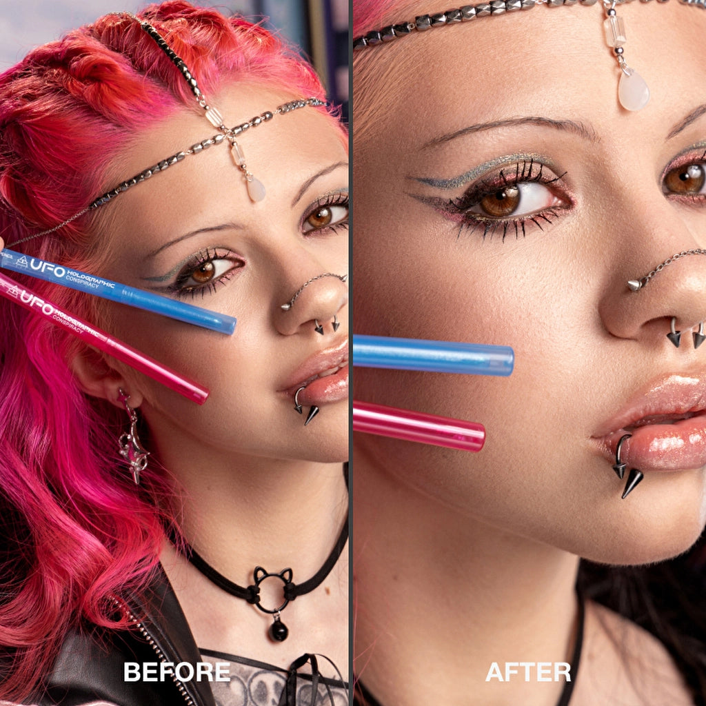 Beauty Bomb Duochrome Eye Pencil UFO Conspiracy 03 Cosmic Blue