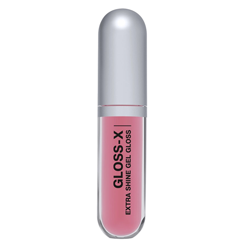 Influence Beauty Lip Gel Gloss Gloss-X 06 Soft Glitch Pink - High-Shine Gel Lip Gloss