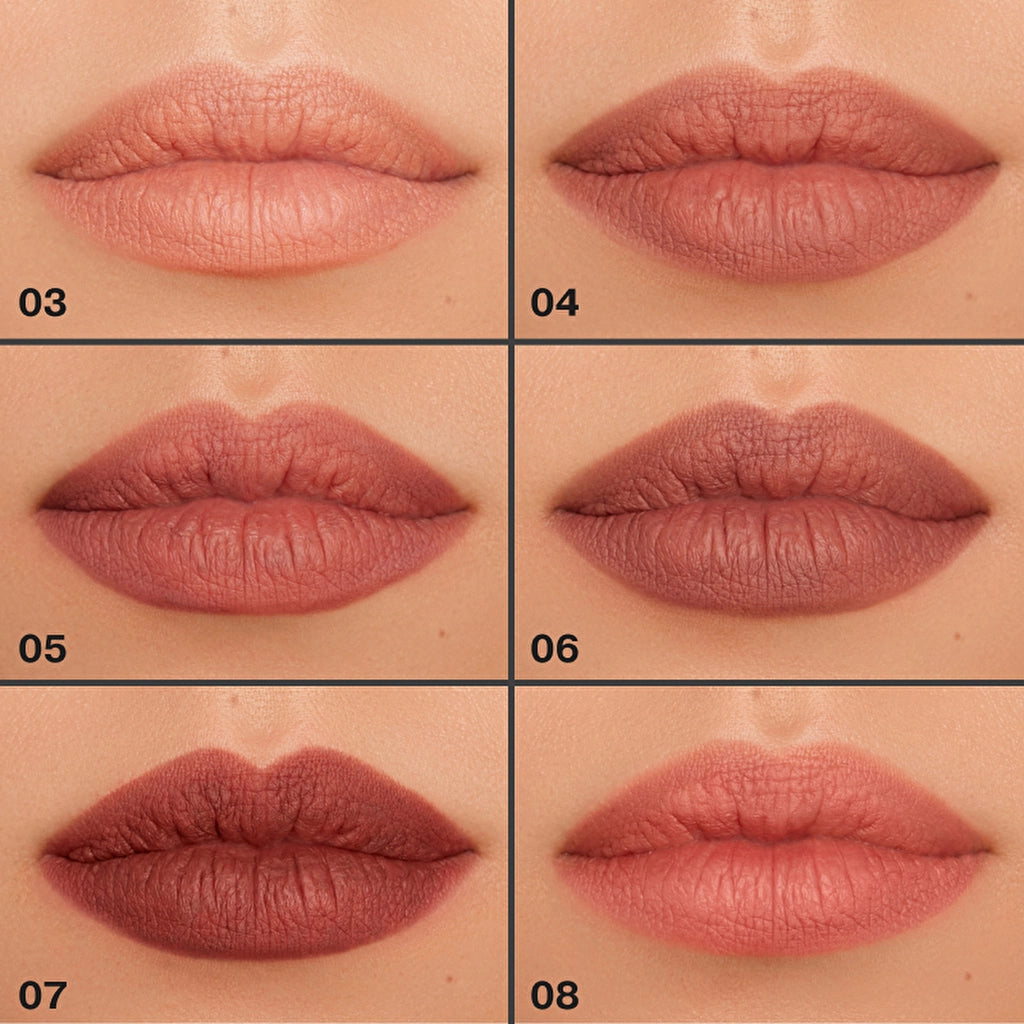 Influence Beauty Automatic Lipfluence Lip Pencil 03 Light Beige - Long-Lasting Matte Lip Liner