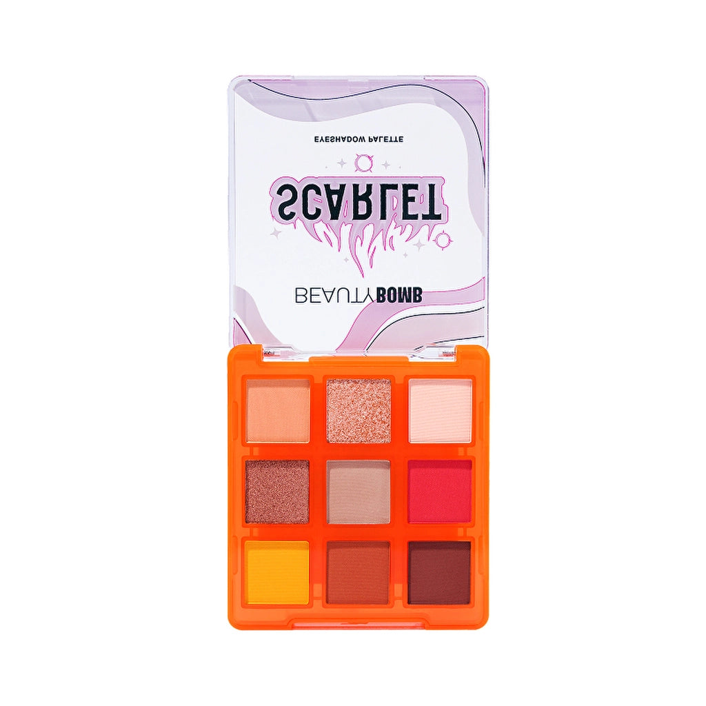 Beauty Bomb Eyeshadow Palette Scarlet