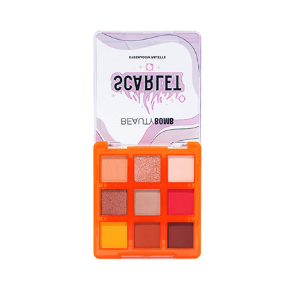 Beauty Bomb Eyeshadow Palette Scarlet
