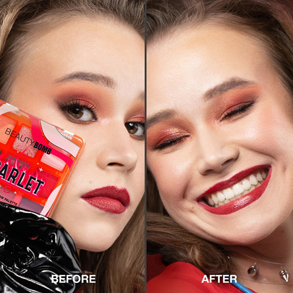 Beauty Bomb Eyeshadow Palette Scarlet