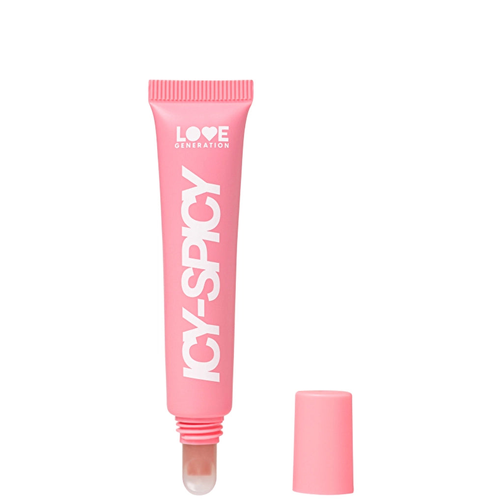 Love Generation Plump Lip Gloss Icy-Spicy 01 Jules - Cooling Lip Plumper with Glossy Finish