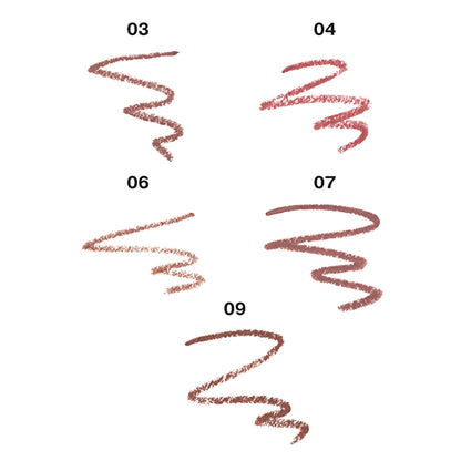 Love Generation Lip Pencil 09 She Is Hot - Long-Lasting Lip Liner