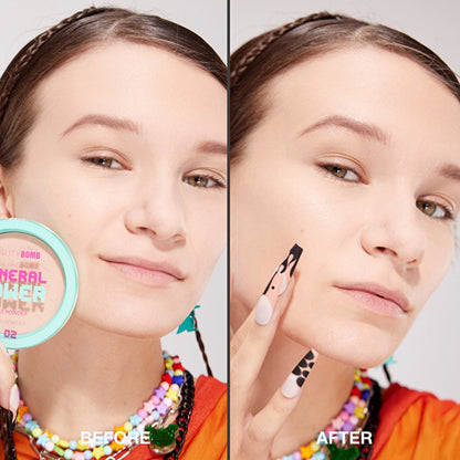 Beauty Bomb Mineral Powder 02 - Matte Finish Mineral Powder for Oily Skin