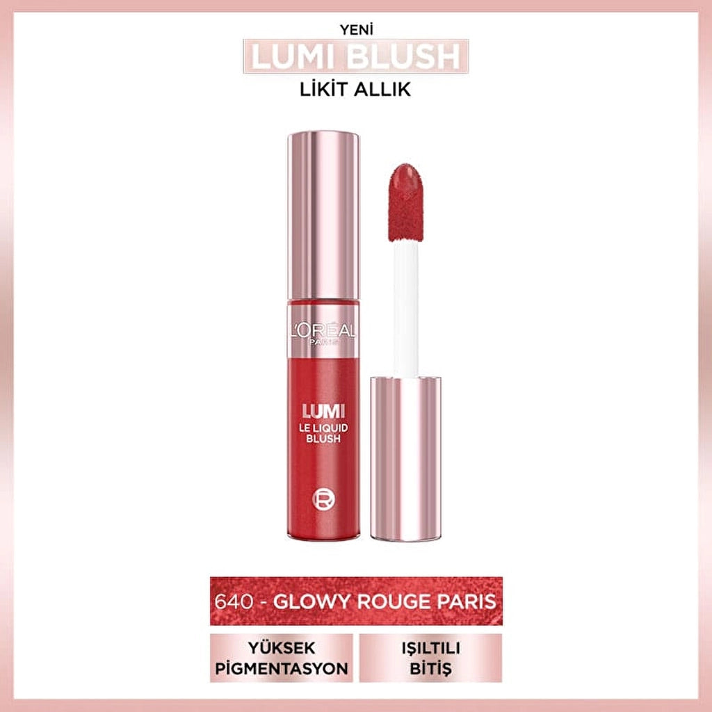 Loreal Paris Lumi Blush Liquid Blush 635 Glowy Worth It Medium