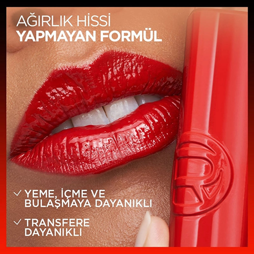 Loreal Paris Infaillible Laque Resistance Liquid Shiny Lipstick 550 Noir Cherry