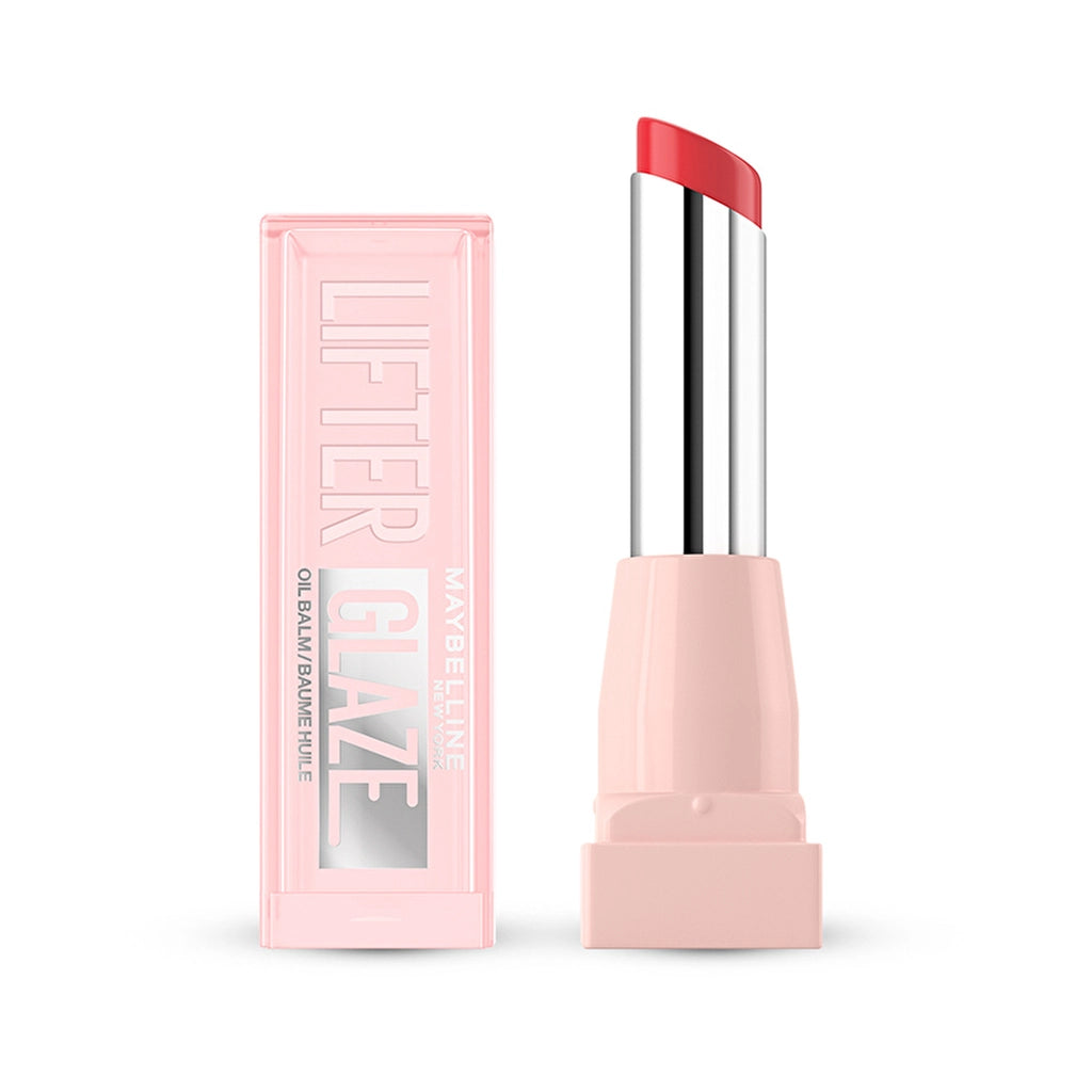 Maybelline New York Lifter Glaze Colored Lip Balm with Shea Butter and Hyaluronic Acid 05 Peach Quench