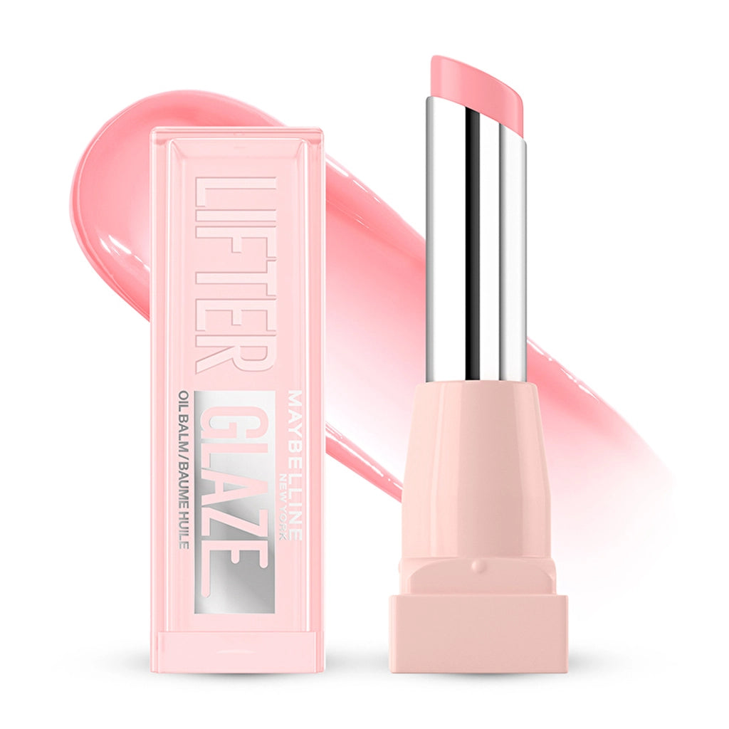 Maybelline New York Lifter Glaze Colored Lip Balm with Shea Butter and Hyaluronic Acid 02 Pink Drip