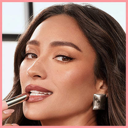 Maybelline New York Lifter Glaze Colored Lip Balm with Shea Butter and Hyaluronic Acid 09 Latte Crush