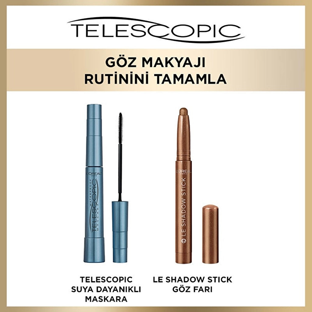 Loreal Paris Telescopic Waterproof Mascara Black