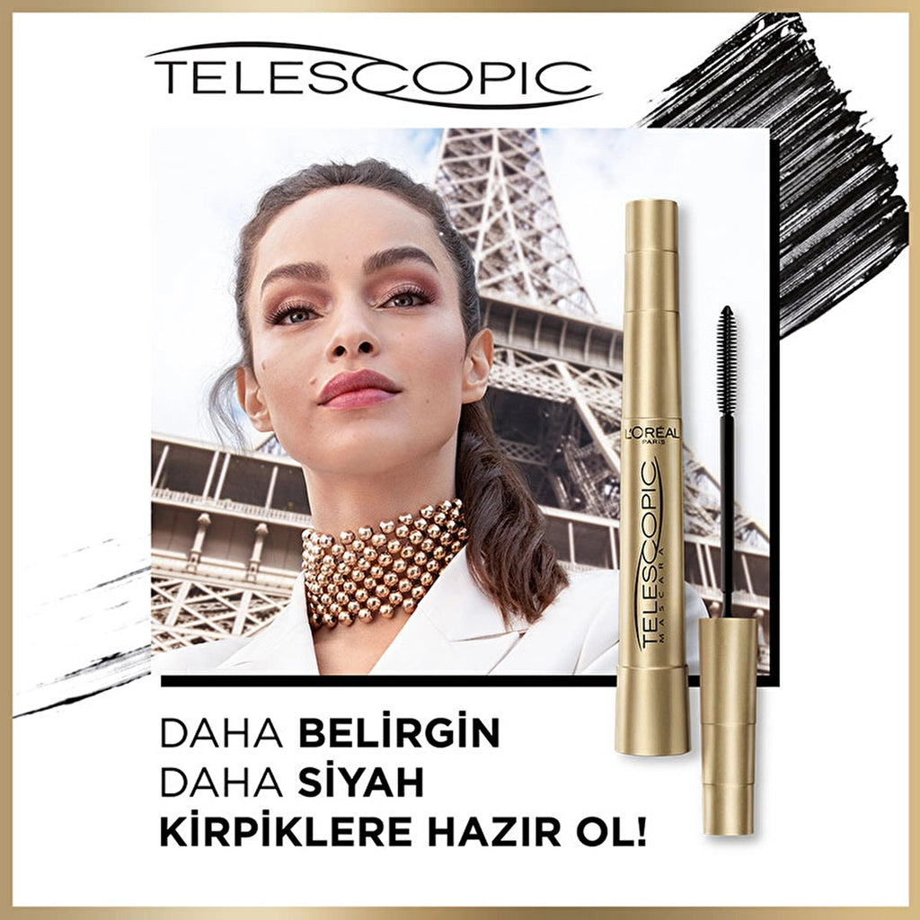Loreal Paris Telescopic Waterproof Mascara Black
