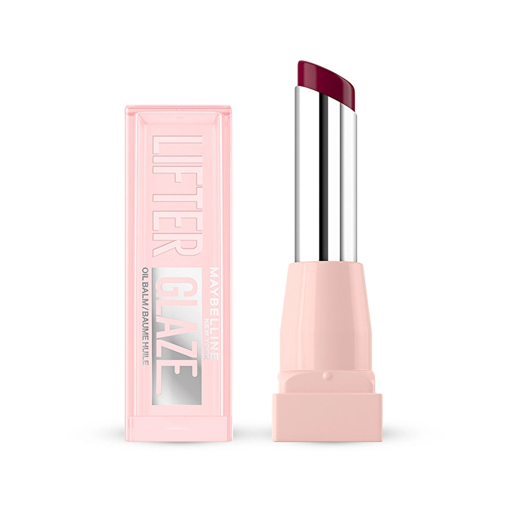 Maybelline New York Lifter Glaze Colored Lip Balm with Shea Butter and Hyaluronic Acid 08 Acai Glaze