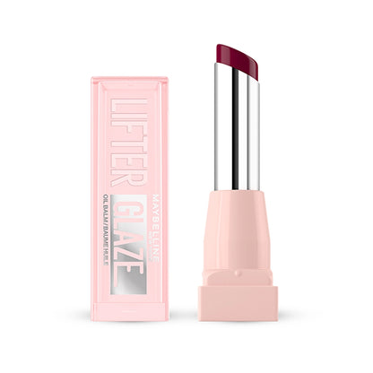 Maybelline New York Lifter Glaze Colored Lip Balm with Shea Butter and Hyaluronic Acid 08 Acai Glaze