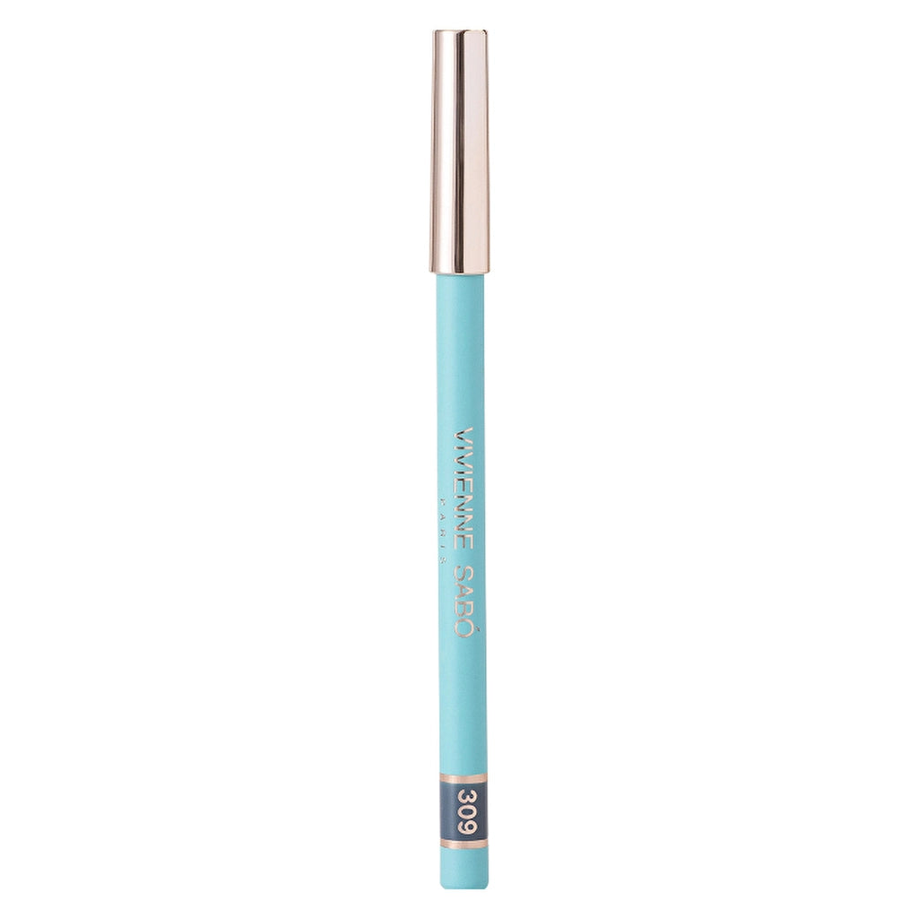 Vivienne Sabo Liner Flirteur Eye Pencil 309 Steel Blue - Smooth-Glide Pencil for Precise, Long-Lasting Definition