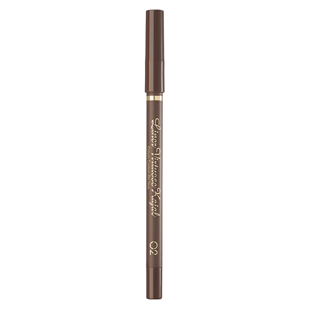 Vivienne Sabo Liner Virtuose Eye Pencil 02 Brown - Long-Lasting Gel Kajal Eyeliner