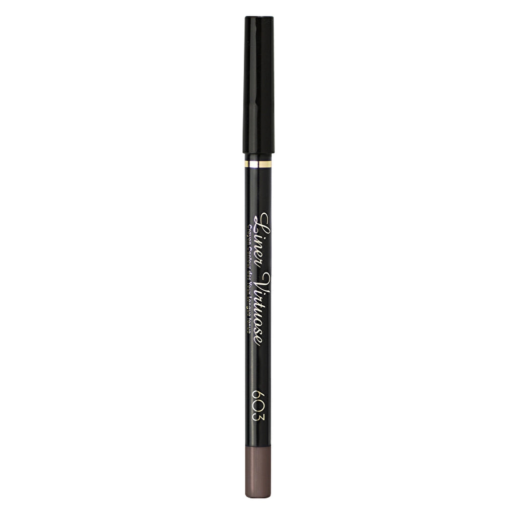 Vivienne Sabo Liner Virtuose Eye Pencil 601 Black - Long-Lasting, Smudge-Proof, Intense Color