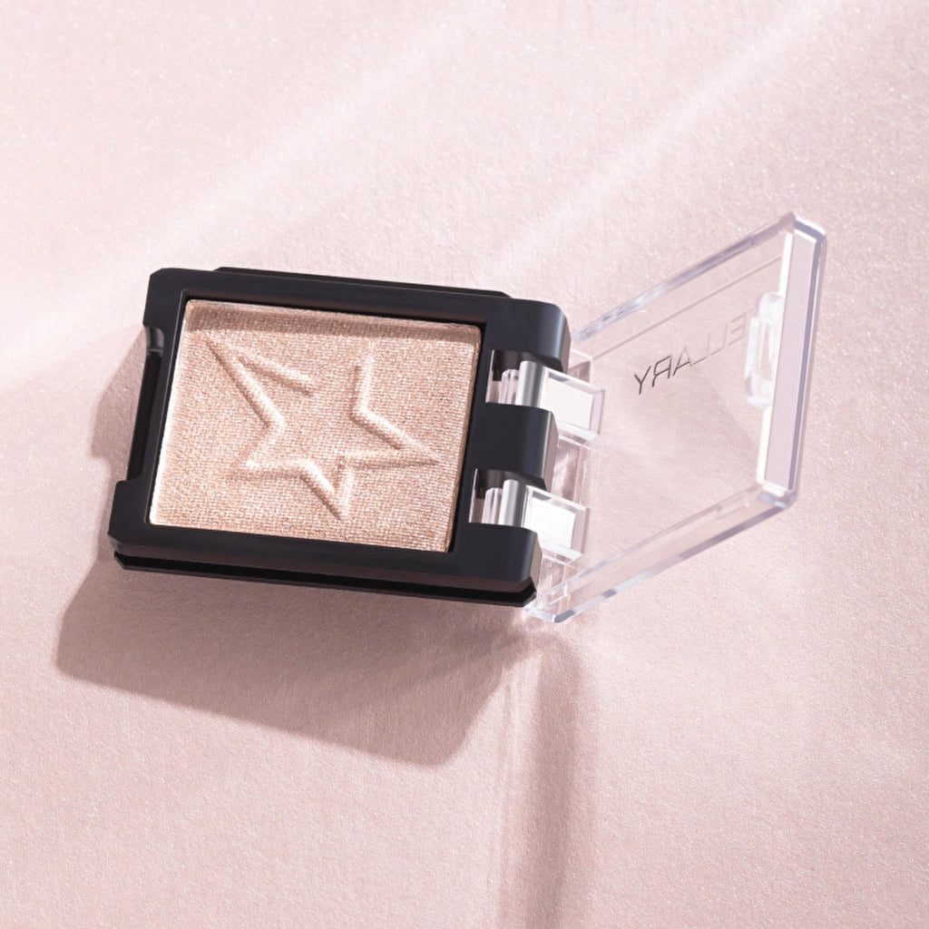Stellary Eyeshadow Mono E-Clipse F 18 Golden Organza - Luminous Shimmer Finish &amp; Smooth Blend