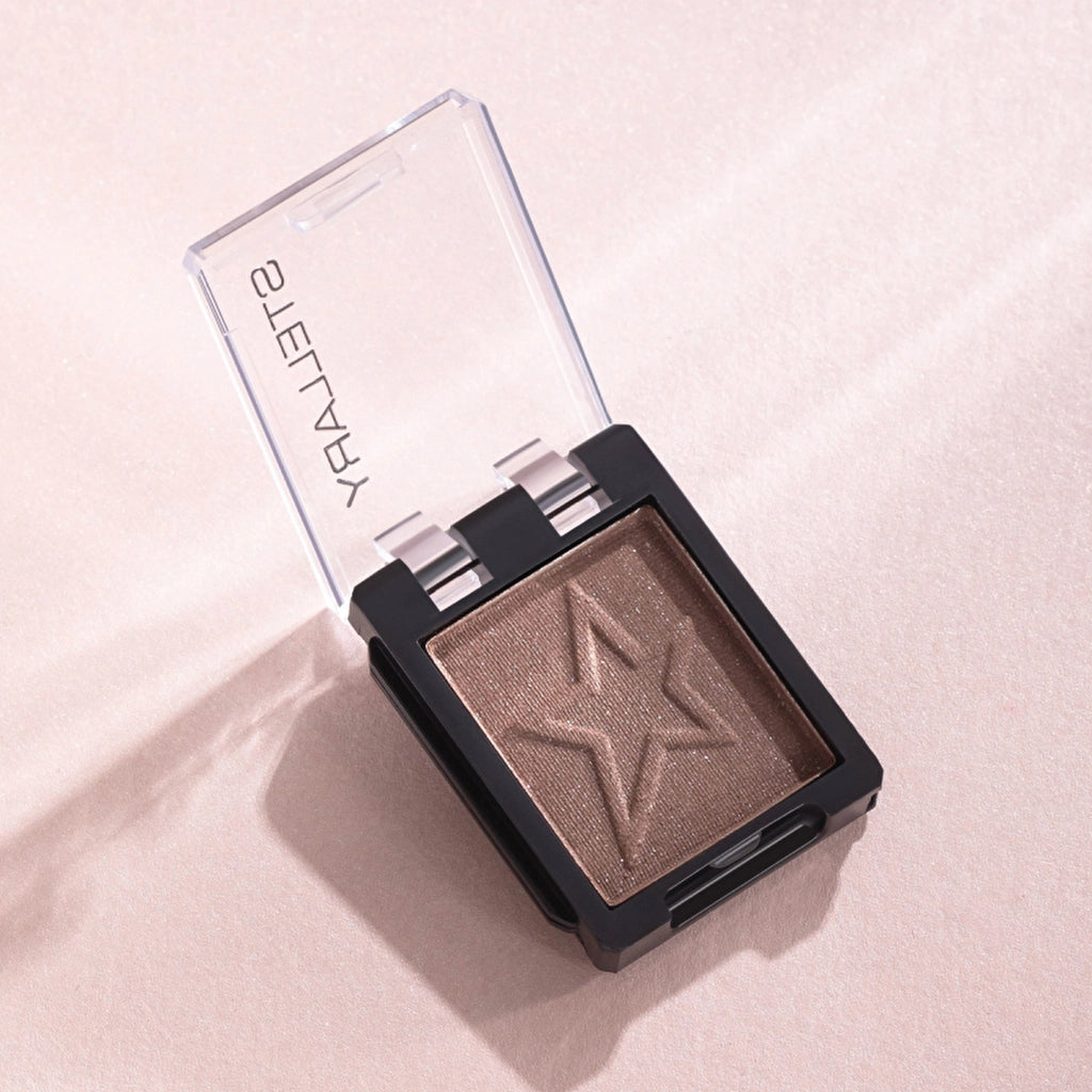 Stellary Eyeshadow Mono E-Clipse F 23 Brown Sugar - Rich Shimmer Finish &amp; Long-Lasting Wear