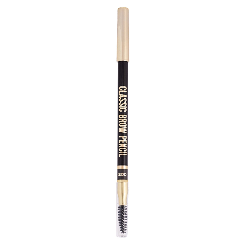 Stellary Classic Brow Pencil Eyebrow Pencil 200 Ash Brown - Natural Definition &amp; Built-In Brush