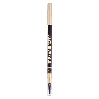 Stellary Classic Brow Pencil Eyebrow Pencil 200 Ash Brown - Natural Definition &amp; Built-In Brush