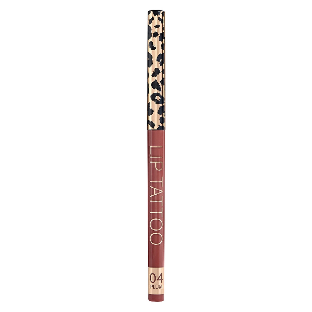 Stellary Automatic Lip Liner 04 Plum - Precise Application &amp; Matte Finish