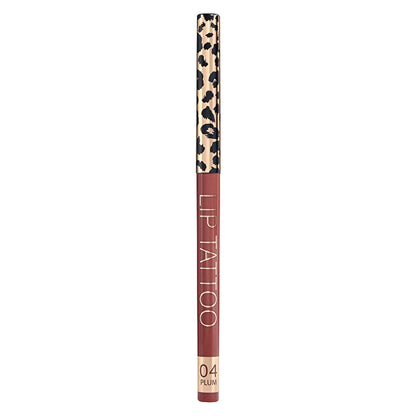 Stellary Automatic Lip Liner 04 Plum - Precise Application &amp; Matte Finish