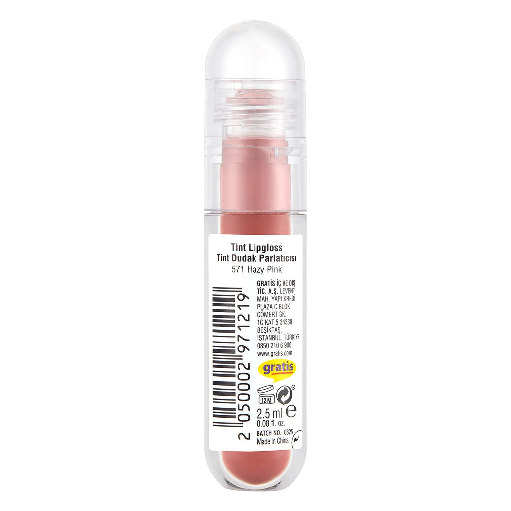 Beaulis Stain It Tint Lip Gloss 571 Hazy Pink