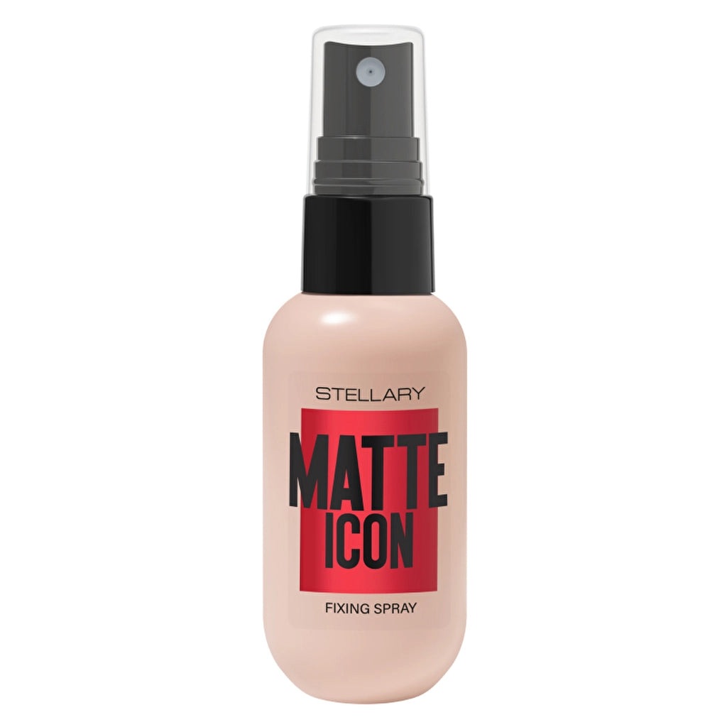 Stellary Mattifying Fixing Spray Matte Icon Makeup Fixing Spray - Long-Lasting Hold &amp; Shine Control