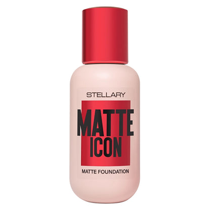 Stellary Matte Icon Foundation 01 Natural Light - Matte Finish &amp; Long-Lasting Wear