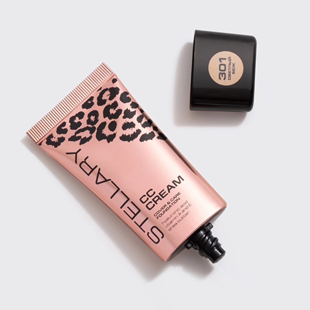Stellary CC Cream 301 Light Beige - Hydrating Formula &amp; Natural Radiance