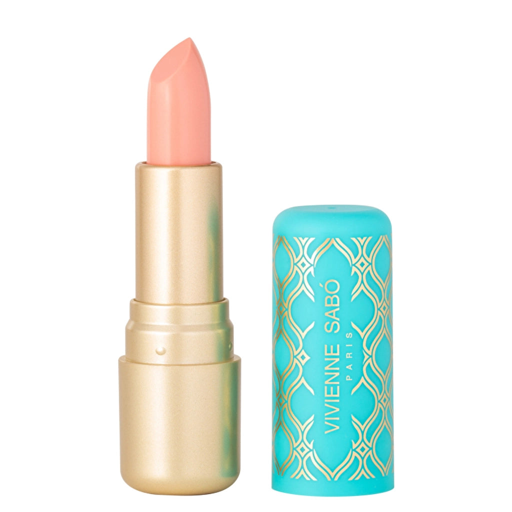 Vivienne Sabo Colored Lip Balm Lipstick 05 Pompadour - Warm Nude Tint &amp; Silky Hydration