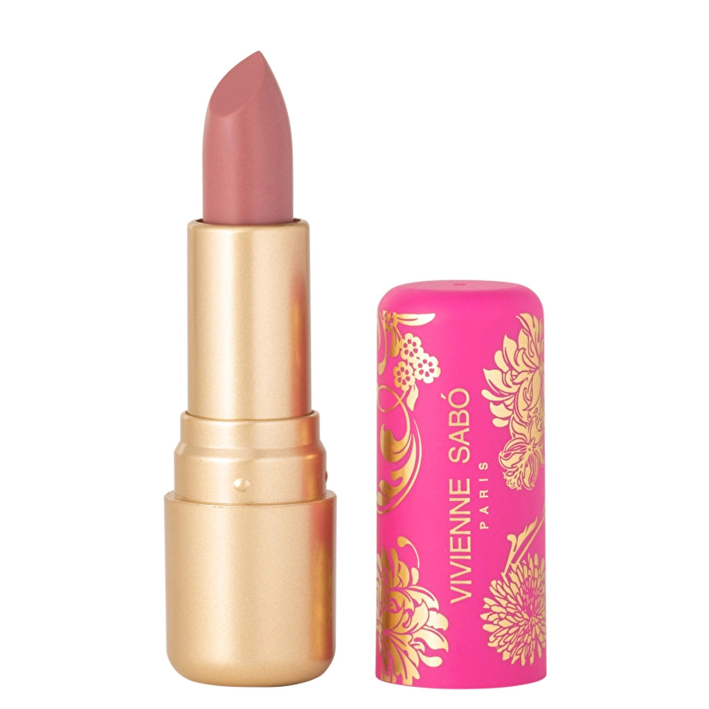 Vivienne Sabo Colored Lip Balm Lipstick 05 Pompadour - Warm Nude Tint &amp; Silky Hydration