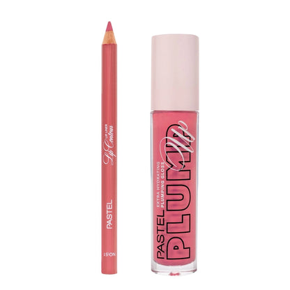 Pastel Professional Plump Up Gloss 211 + Lip Liner 51