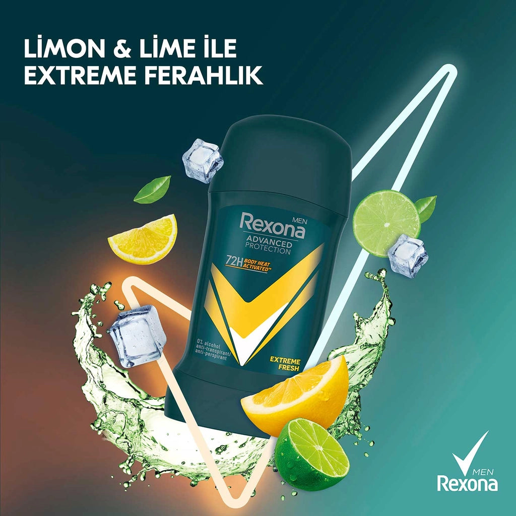 Rexona Men Advanced Protection Male Stick Deodorant Extreme Fresh 50 ml