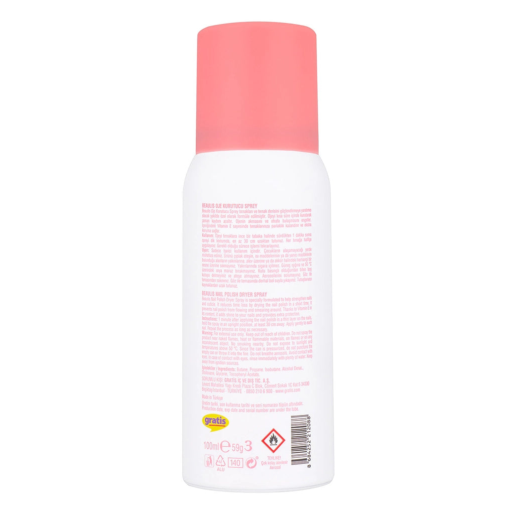 Beaulis Hold It Nail Polish Dryer Spray 100 ml