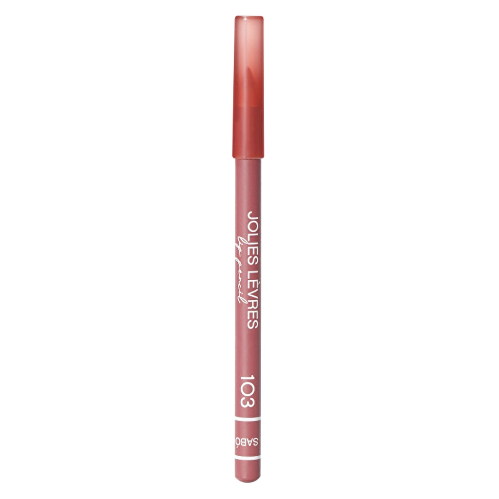 Vivienne Sabo Jolies Levres Lip Pencil 102 Rose Nude - Precise Definition &amp; Long-Lasting Wear